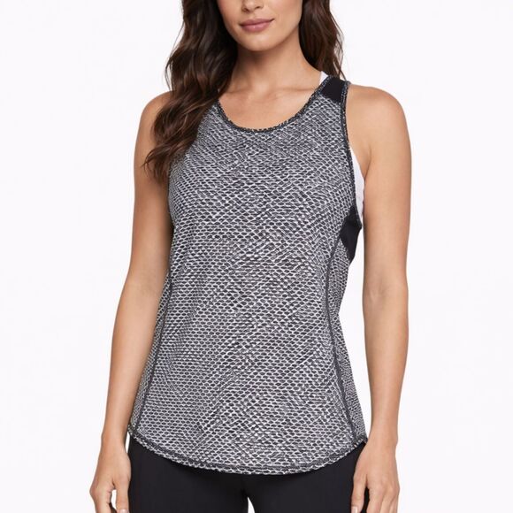 lululemon athletica Tops - Lululemon Sculpt Tank II Women’s Large Black Mesh Racerback Athleisure Workout